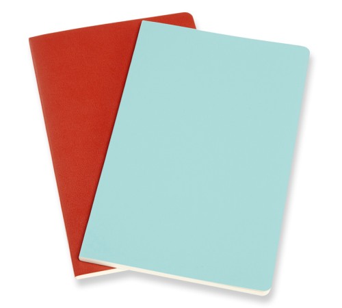 Блокнот Moleskine VOLANT QP721F16B24 Large 130х210мм 96стр. линейка мягкая обложка оранжевый/голубой (2шт) Блокнот Moleskine VOLANT QP721F16B24 Large 130х210мм 96стр. линейка мягкая обложка оранжевый/голубой (2шт)