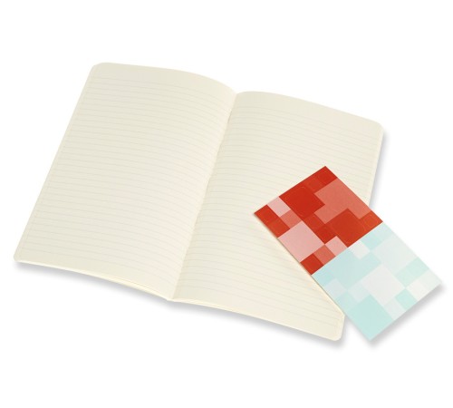 Блокнот Moleskine VOLANT QP721F16B24 Large 130х210мм 96стр. линейка мягкая обложка оранжевый/голубой (2шт) Блокнот Moleskine VOLANT QP721F16B24 Large 130х210мм 96стр. линейка мягкая обложка оранжевый/голубой (2шт)