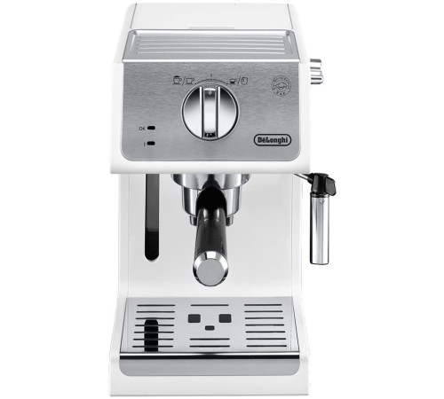 Кофеварка рожковая Delonghi ECP33.21.W 1100Вт белый Кофеварка рожковая Delonghi ECP33.21.W 1100Вт белый