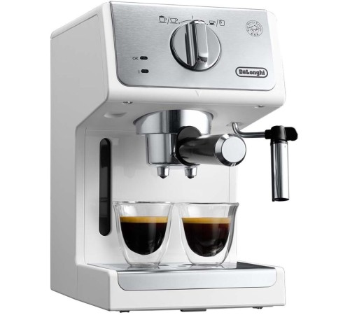 Кофеварка рожковая Delonghi ECP33.21.W 1100Вт белый Кофеварка рожковая Delonghi ECP33.21.W 1100Вт белый