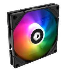 Вентилятор ID-COOLING TF-9215-ARGB 92x92x15мм (168шт./кор, PWM, 4pin, супер-тонкий, ARGB, черный 800-2500об/мин)  BOX