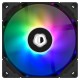 Вентилятор ID-COOLING TF-9215-ARGB 92x92x15мм (168шт./кор, PWM, 4pin, супер-тонкий, ARGB, черный 800-2500об/мин)  BOX