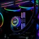 Система водяного охлаждения ID-Cooling SL240 WHITE Soc-AM5/AM4/1151/1200/2066/1700 4-pin 14-30dB Al+Cu 300W LED Ret