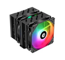 Кулер ID-COOLING SE-207-XT ARGB LGA20XX/1700/1200/115X/AM4 (8шт/кор, TDP 280W, PWM, черный, 7 тепл.трубок + медная база, 2 x FAN 120mm,  Addressable RGB LED) RET