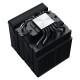 Кулер для процессора ID-COOLING FROZN A620 BLACK LGA1700/1200/115X/AM5/AM4 (6шт/кор, TDP 270W, PWM, черный, 6 тепл.трубок + медная база, FAN 120mm) RET (FROZN A620 BLACK)