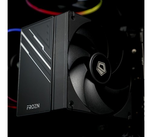 Кулер для процессора ID-COOLING FROZN A610 BLACK LGA20XX/1700/1200/115X/AM5/AM4 (10шт/кор, TDP 260W, PWM, черный, 6 тепл.трубок + медная база, FAN 120mm) RET (FROZN A610 BLACK) Кулер для процессора ID-COOLING FROZN A610 BLACK LGA20XX/1700/1200/115X/AM5/AM4 (10шт/кор, TDP 260W, PWM, черный, 6 тепл.трубок + медная база, FAN 120mm) RET (FROZN A610 BLACK)