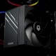 Кулер для процессора ID-COOLING FROZN A610 BLACK LGA20XX/1700/1200/115X/AM5/AM4 (10шт/кор, TDP 260W, PWM, черный, 6 тепл.трубок + медная база, FAN 120mm) RET (FROZN A610 BLACK)
