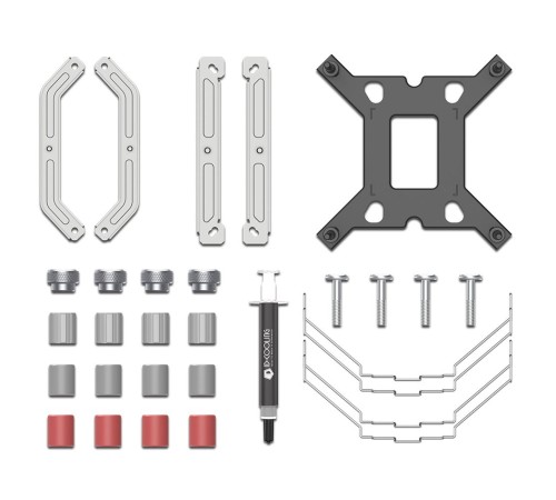 Устройство охлаждения(кулер) ID-COOLING SE-224-XTS WHITE,  120мм, Ret