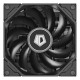 Кулер для процессора ID-COOLING IS-47-XT LGA1700/1200/115X/AM4 низкопрофильный высота 47mm (24шт/кор, TDP 95W, PWM, 4 тепл.трубки + медная база, FAN 92mm, черный) BOX (IS-47-XT)