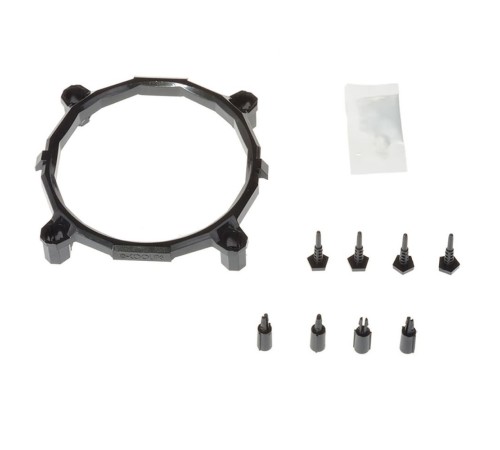 Устройство охлаждения(кулер) ID-Cooling DK-01 Soc-AM4/AM3+/1150/1151/1200 4-pin 29dB Al 95W 195gr Ret Устройство охлаждения(кулер) ID-Cooling DK-01 Soc-AM4/AM3+/1150/1151/1200 4-pin 29dB Al 95W 195gr Ret