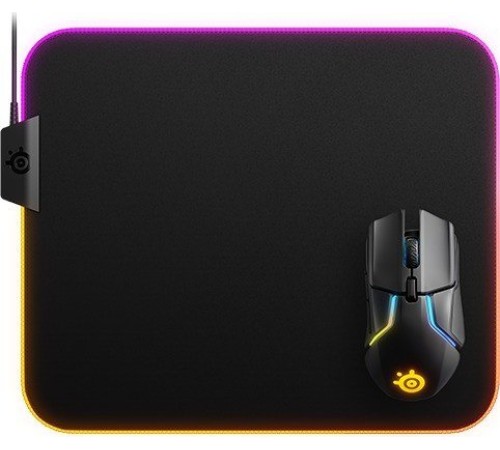 Коврик для мыши Steelseries QcK Prism Cloth Средний черный 320x270x4мм Коврик для мыши Steelseries QcK Prism Cloth Средний черный 320x270x4мм