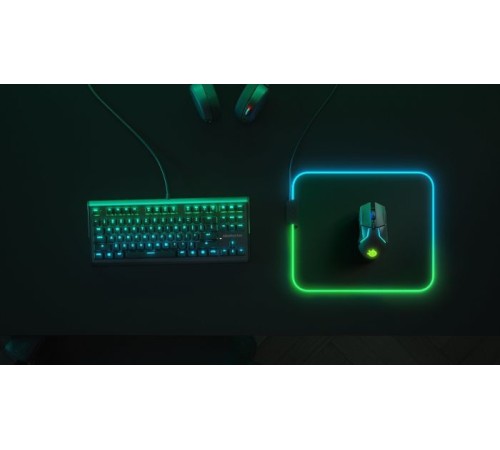Коврик для мыши Steelseries QcK Prism Cloth Средний черный 320x270x4мм Коврик для мыши Steelseries QcK Prism Cloth Средний черный 320x270x4мм