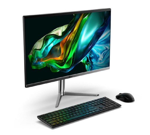 Моноблок Acer Aspire C24-1300 Ryzen 5 7520U/16Gb/SSD512Gb/23,8"/O_DLED/FHD/KB/M/noOS/black (DQ.BL0CD.005)