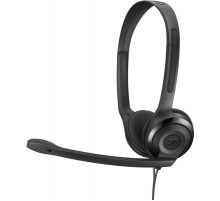 Наушники с микрофоном Sennheiser PC 5 CHAT черный 2м накладные оголовье (508328)