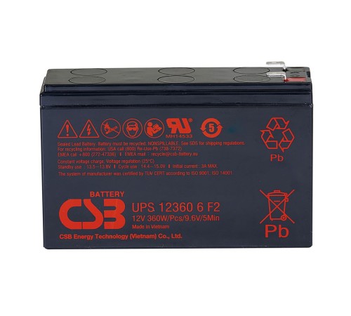 Аккумулятор CSB UPS123606 F2 Аккумулятор CSB UPS123606 F2