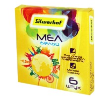Мел белый Silwerhof 882085-06 Солнечная коллекция (6шт) картон.коробка