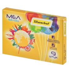 Мел белый Silwerhof 882085-09 Солнечная коллекция (9шт) картон.коробка