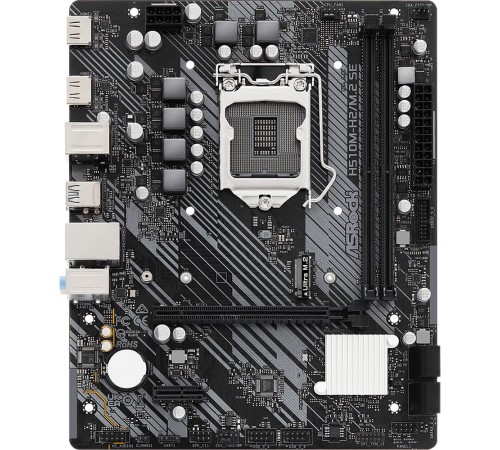 Материнская плата Asrock H510M-H2/M.2 SE Soc-1200 Intel H470 2xDDR4 mATX AC`97 8ch(7.1) GbLAN+HDMI