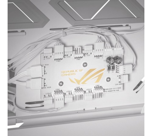 GR701 ROG HYPERION WHITE GR701/WT/PWM FAN GR701 ROG HYPERION WHITE GR701/WT/PWM FAN