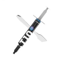 Термопаста ALSEYE T10 Thermal conductivity: 13.9W/m-k  Color: Gray  Conductivity: non-conductive specific gravity: 2.7g / cm³@25℃  Capacity: 1.2ml  Weight: 2G
