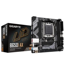 B650I AX, Socket AM5, AMD B650, 2xDDR5-5200, HDMI+DP, 1xPCI-Ex16, 2xSATA3(RAID 0,1), 1xM.2, 8 Ch Audio, 2.5GbLan, WiFi, (2+2)xUSB2.0, (3+2)xUSB3.2, (1+1)xUSB3.2 Type-C™, Mini-ITX, RTL