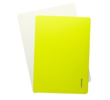 Доска для лепки Silwerhof 957007 Neon прямоугольная A4 пластик 1мм желтый