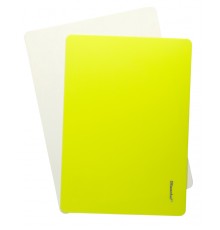 Доска для лепки Silwerhof 957006 Neon прямоугольная А5 пластик 1мм желтый