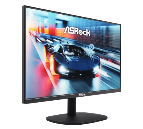 24.5" ASRock CL25FF Black (IPS, 1920x1080, D-Sub+HDMI, 1 ms, 178°/178°, 300 cd/m, 1300:1, 100Hz)