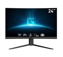 Монитор MSI G24C4 E2 23.6" 16:9 FHD(1920x1080) VA Curve 1500R, 1ms(MPRT), 3000:1, 100M:1, 250nit, 178/178, 2xHDMI 2.0, 1xDP 1.2, Tilt, VESA, 180HZ, Black, 1y war-ty (9S6-3BA01T-052)