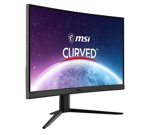 Монитор MSI G24C4 E2 23.6" 16:9 FHD(1920x1080) VA Curve 1500R, 1ms(MPRT), 3000:1, 100M:1, 250nit, 178/178, 2xHDMI 2.0, 1xDP 1.2, Tilt, VESA, 180HZ, Black, 1y war-ty (9S6-3BA01T-052)