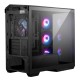 MAG Pano M100R PZ , Micro-ATX, 1xUSB 3.2 Gen 1, 1xUSB 3.2 Gen2 Type-C, 4x120mm ARGB Fan, ARGB+PWM Control Board, TG