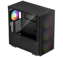 Корпус Deepcool CH560 черный без БП ATX 7x120mm 6x140mm 1xUSB3.0 audio bott PSU