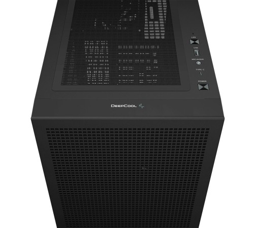 Корпус Deepcool CH560 черный без БП ATX 7x120mm 6x140mm 1xUSB3.0 audio bott PSU
