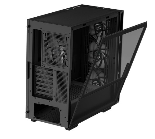 Корпус Deepcool CH560 черный без БП ATX 7x120mm 6x140mm 1xUSB3.0 audio bott PSU