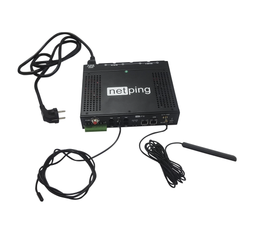 Устройство NetPing 4/PWR-220 v8.2/GSM3G (Разъём Schuko)