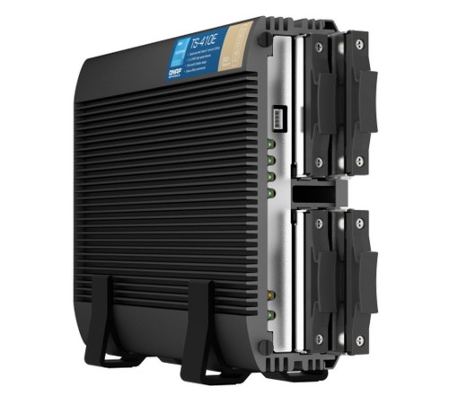 Сетевое хранилище NAS Qnap Original TS-410E-8G 4-bay настольный Celeron