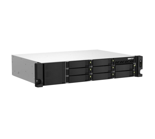 Сетевое хранилище NAS Qnap TS-873AEU-4G 8-bay стоечный Ryzen V1500B