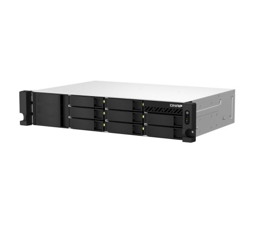 Сетевое хранилище NAS Qnap TS-873AEU-4G 8-bay стоечный Ryzen V1500B