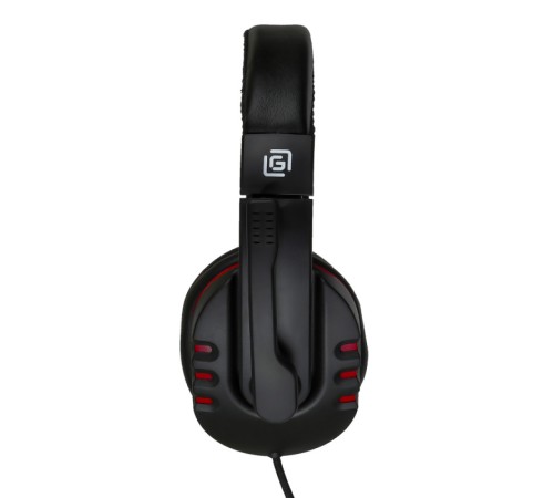 Наушники с микрофоном Оклик HS-L380G ABBADON черный/красный 1.8м мониторные оголовье (JD-032) Наушники с микрофоном Оклик HS-L380G ABBADON черный/красный 1.8м мониторные оголовье (JD-032)