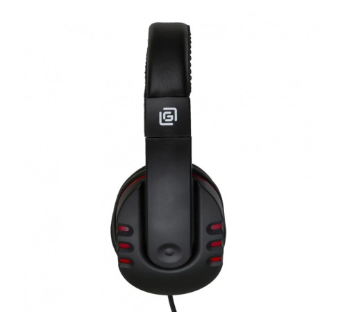 Наушники с микрофоном Оклик HS-L380G ABBADON черный/красный 1.8м мониторные оголовье (JD-032) Наушники с микрофоном Оклик HS-L380G ABBADON черный/красный 1.8м мониторные оголовье (JD-032)