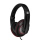 Наушники с микрофоном Оклик HS-L390G DRAGON черный/красный 1.8м мониторные оголовье (JD-728S)