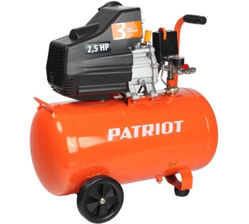 Компрессор поршневой Patriot EURO 50-260K масляный 260л/мин 50л 1800Вт оранжевый Компрессор поршневой Patriot EURO 50-260K масляный 260л/мин 50л 1800Вт оранжевый