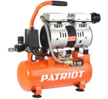 Компрессор поршневой Patriot WO 10-120 безмасляный 120л/мин 10л 650Вт оранжевый