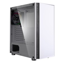 Корпус ZALMAN R2, ATX, WHITE, WINDOW, 2x3.5", 2x2.5", 2xUSB2.0, 1xUSB3.0, RGB FAN CONTROLLER, REAR 1x120mm RGB (R2 WHITE)