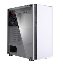 Корпус ZALMAN R2, ATX, WHITE, WINDOW, 2x3.5", 2x2.5", 2xUSB2.0, 1xUSB3.0, RGB FAN CONTROLLER, REAR 1x120mm RGB (R2 WHITE)