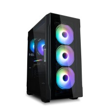 Корпус ZALMAN I3 NEO TG BLACK, ATX, BLACK, FRONT MESH, WINDOW, 2x3.5", 3x2.5", 1xUSB2.0, 2xUSB3.0, FRONT 3x120mm RGB, REAR 1x120mm RGB (I3 NEO TG Black)