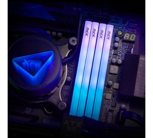 Модуль памяти ADATA XPG Lancer Blade DDR5 Общий объём памяти 32Гб Module capacity 16Гб Количество 2 6000 МГц Радиатор Множитель частоты шины 30 1.35 В RGB черный AX5U6000C3016G-DTLABRBK