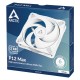 Вентилятор корпусной ARCTIC P12 Max (White) , 200 - 3300 rpm - retail (ACFAN00293A)
