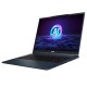 Ноутбук MSI Stealth 16 AI Studio A1VHG-061RU Core Ultra 9 185H 32Gb SSD2Tb NVIDIA GeForce RTX4080 12Gb 16" IPS UHD+ (3840x2400) Windows 11 dk.blue WiFi BT Cam (9S7-15F312-061)