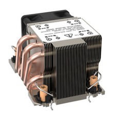 M82(4677) CPU type: LGA4677
Electric voltage: 12 v
Product size: 118mm*78mm*66mm
Fan speed: PWM 2100-8000RPM
Noise value: 54.34dBA (MAX)
Air volume: 34.74CFM (MAX)
Fan plug: 4pin PWM
Bearing type: double ball bearing
Power consumption: 3000 w